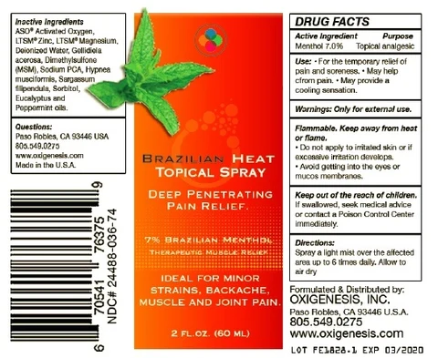 Brazilian HeatBrazilian Heat packaging