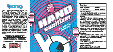 Hand Sanitizer 포장
