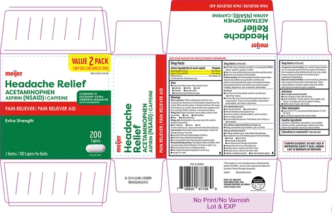 Headache ReliefExtra Strength packaging