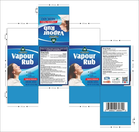 Vapour Rub - 100G new size