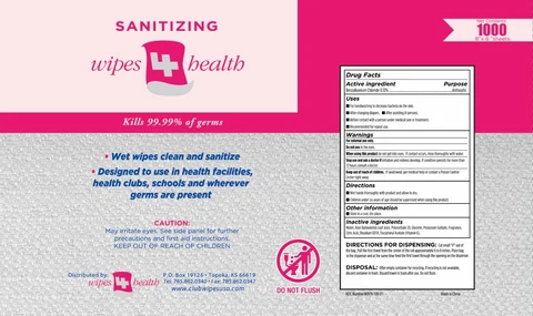 WIPES4HEALTH 포장