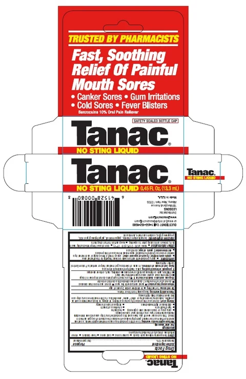 TANAC Oral Pain Reliever 포장