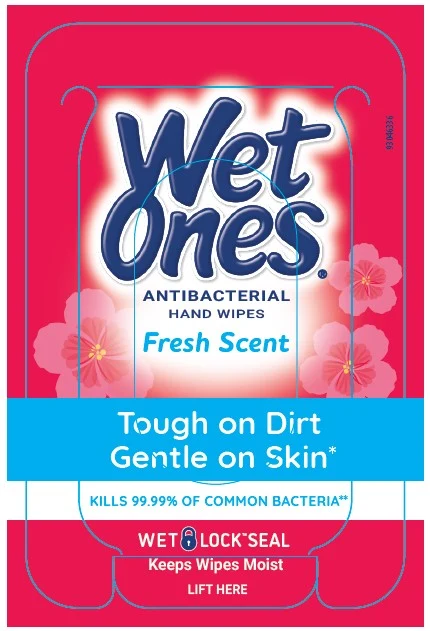 WET ONES 포장