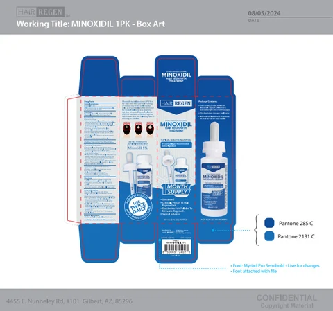Hair Regen Hair Regrowth Treatment packaging