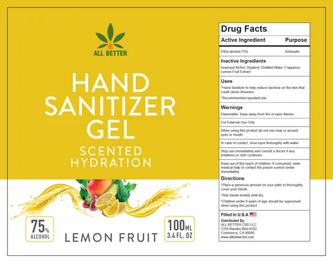 Hand Sanitizer 포장