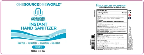 1000 ml label
