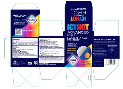 Icy Hot Pro Pain Massaging Balm 포장