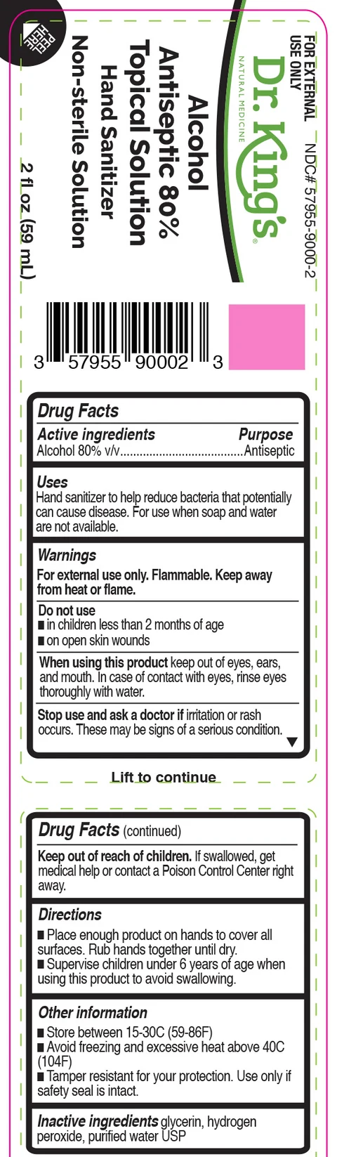 Alcohol Antiseptic 80% Topical packaging