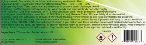 Hand Sanitizer 포장