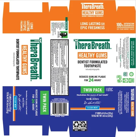 TherabreathHealthy Gums packaging