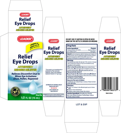 LEADER RELIEF packaging
