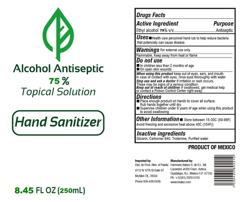 Hand Sanitizer packaging