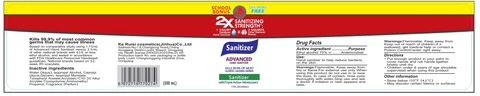 Hand Sanitizer packaging