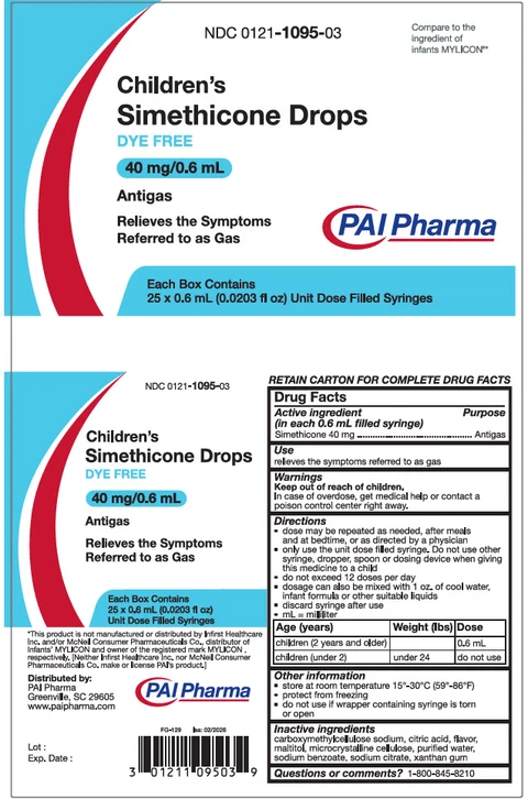 Childrens Simethicone Drops packaging