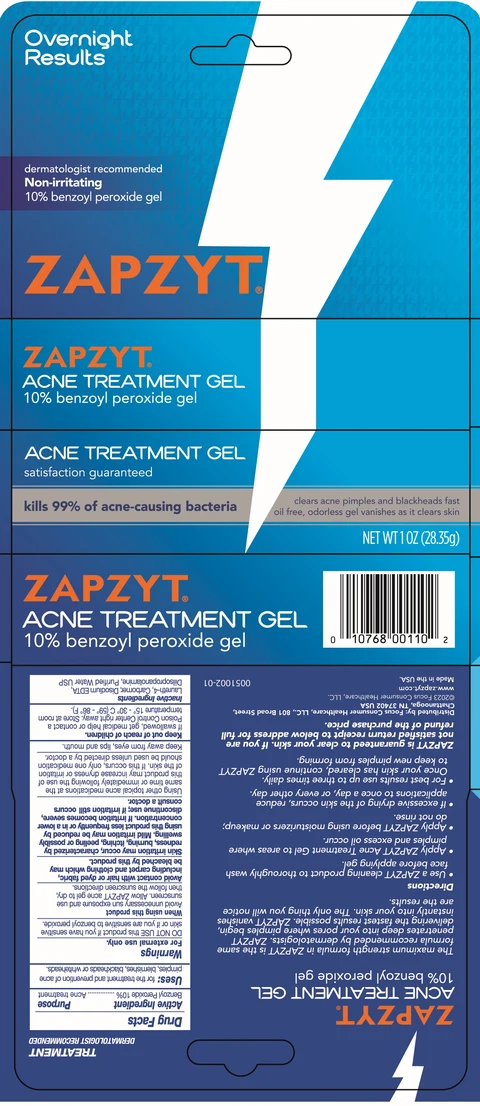 Zapzyt Acne Treatment Gel 포장