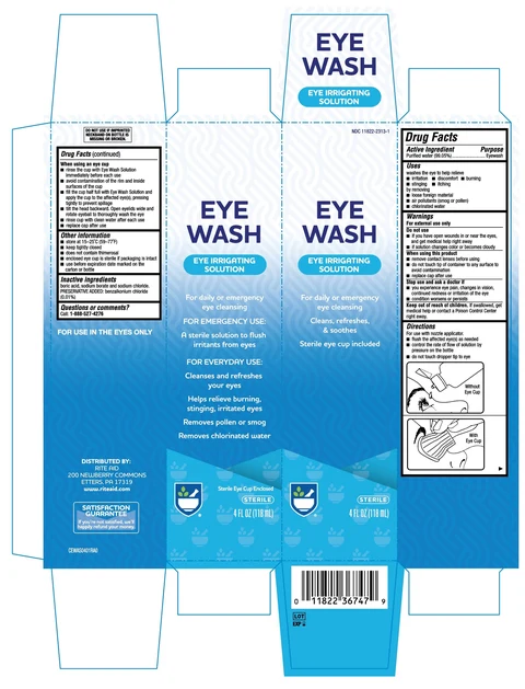 Rite Aid Eye Wash packaging