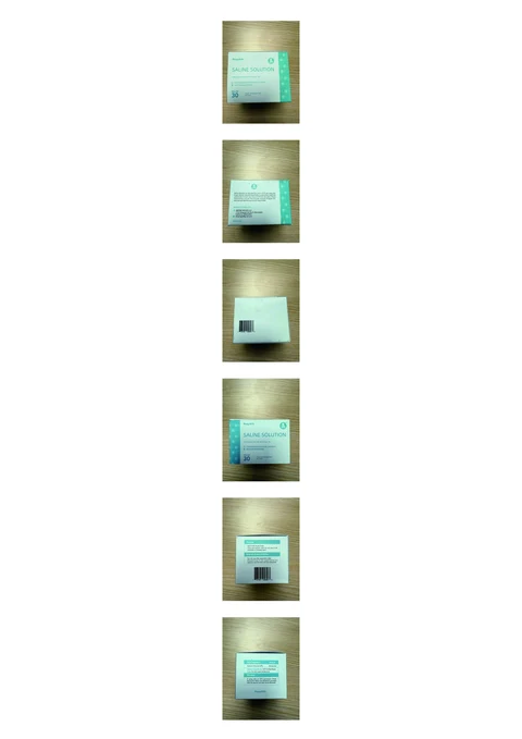 0.9 percent saline solution 포장