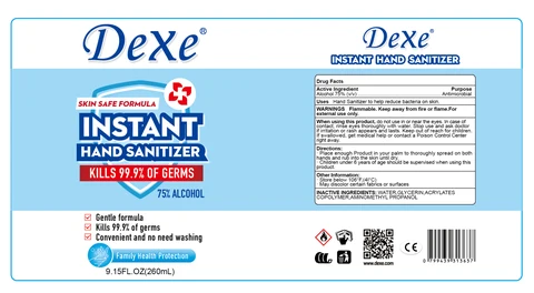 260 ml label