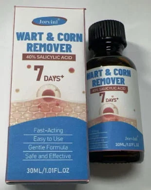 Jorvinl WART AND CORN REMOVER packaging