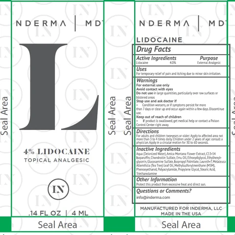 Inderma MD packaging