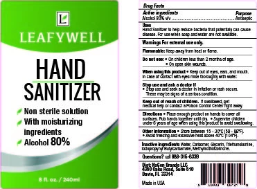 8 oz Hand Sanitizer