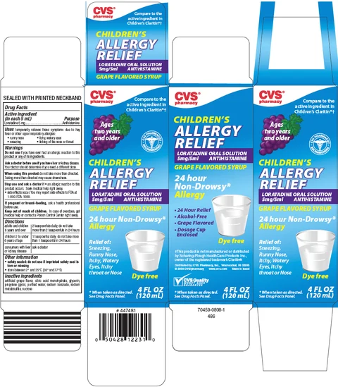 Childrens Allergy Relief packaging