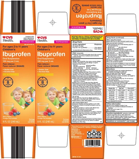 ibuprofenchildrens packaging