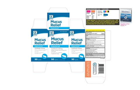 Quality Choice Mucus Relief 포장