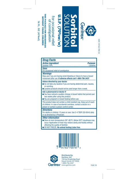 Sorbitol packaging