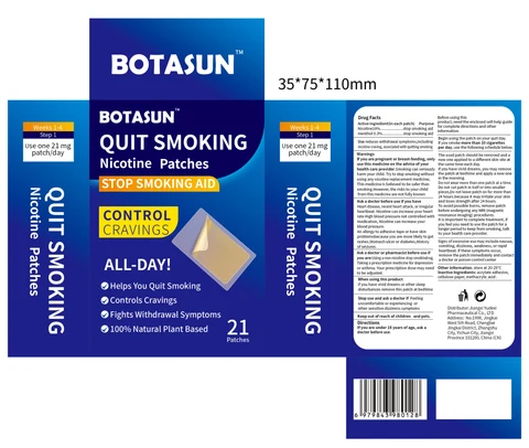 BOTASUN QUIT SMOKING Nicotine 포장