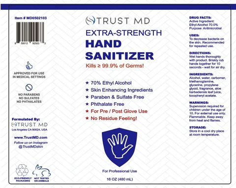 Hand Sanitizer packaging