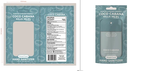 Smart Care Hand Sanitizer Coco Cabana 포장