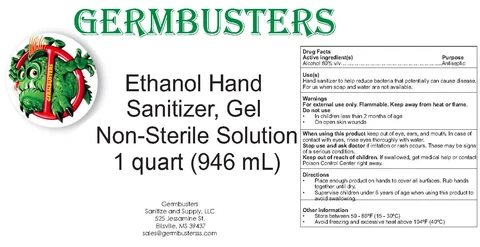 Hand Sanitizer Gel packaging