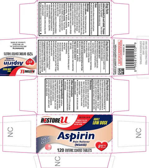 Aspirin 포장