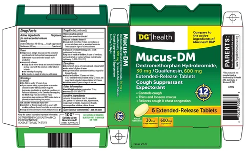 DG health mucus dm 포장