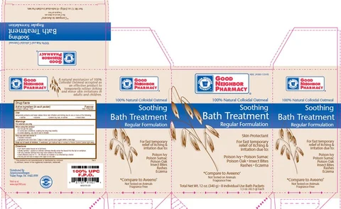 Soothing Bath Treatment packaging