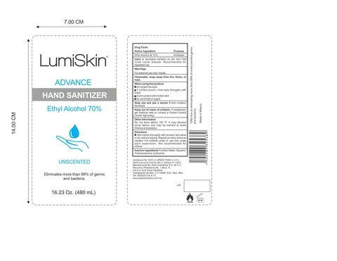 Hand Sanitizer packaging