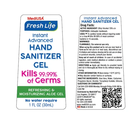 30ml MediUSA Hand Sanitizer