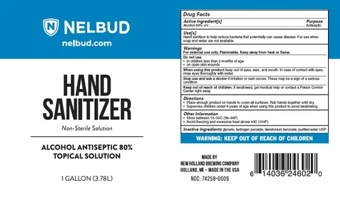 Hand Sanitizer packaging