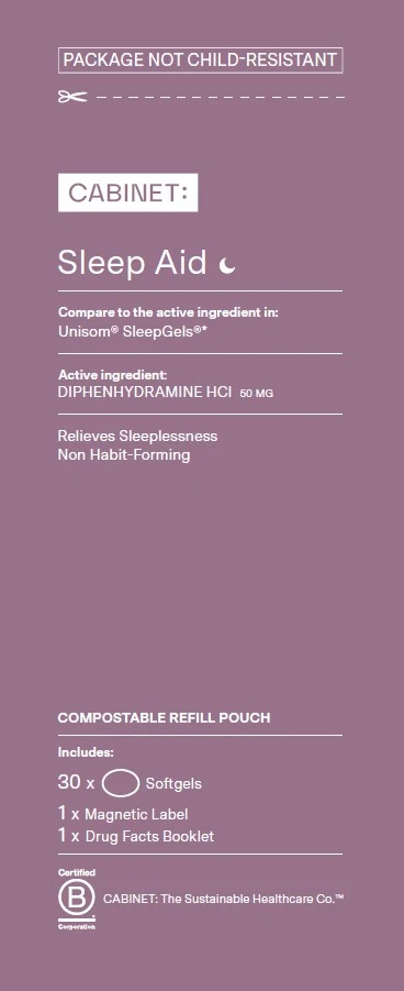 Sleep Aid packaging