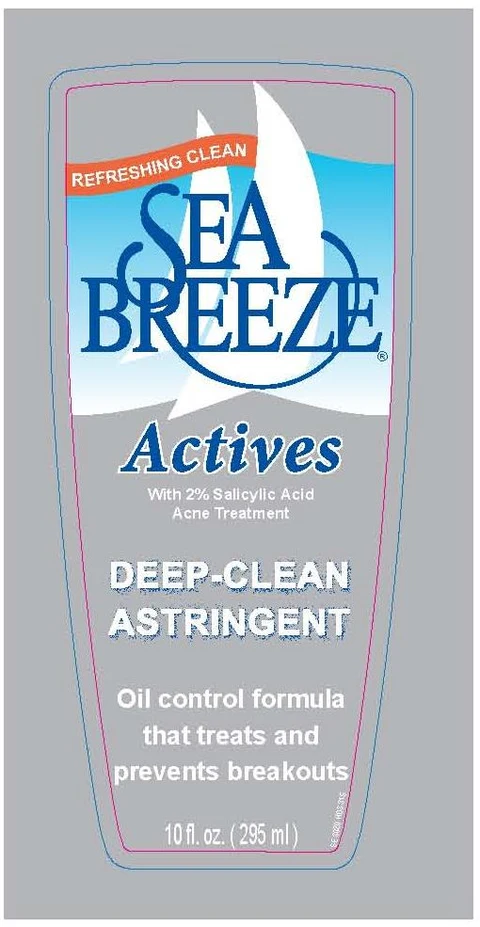Sea Breeze Actives Deep-Clean Astringent 포장