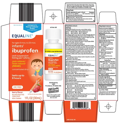 equaline ibuprofen packaging