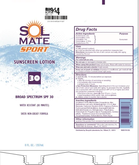 SolmateSunscreen Broad Spectrum SPF 30 packaging