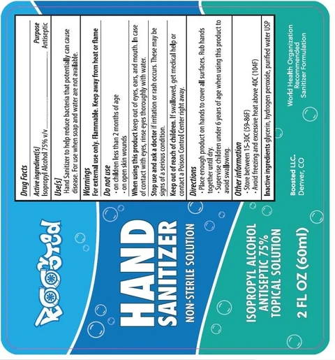 Hand Sanitizer packaging