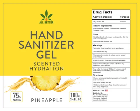 Hand Sanitizer 포장