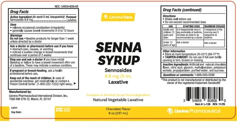 Senna Syrup 포장