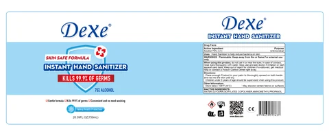 750 ml label