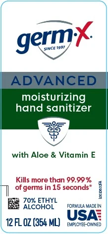 Advanced Hand Sanitizer with Aloe 포장