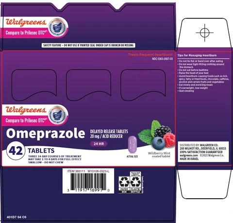omeprazole 포장