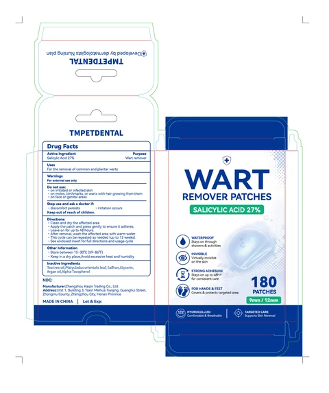 Wart Remover Patches packaging
